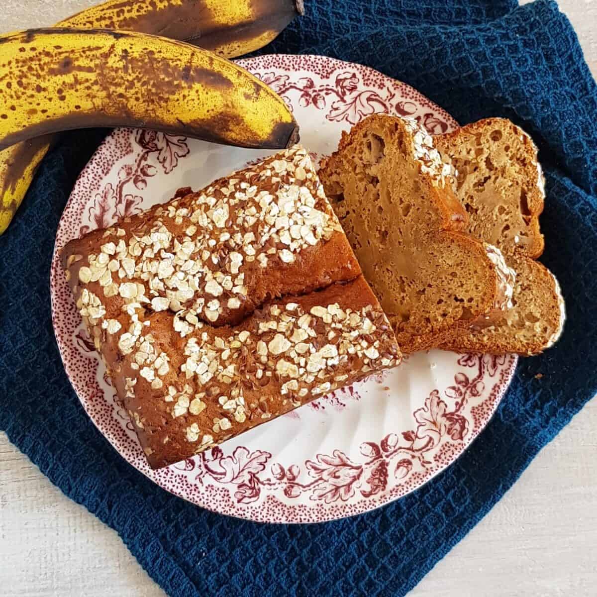 Bananenbrood met havermout