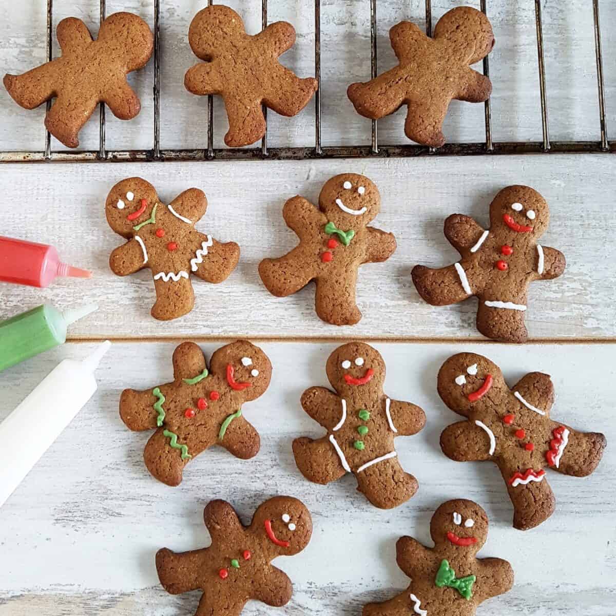 Gingerbread mannetjes maken is leuk!