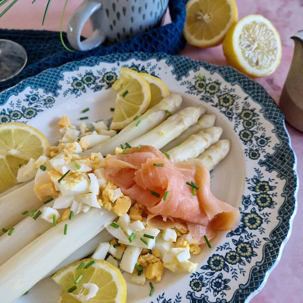 witte asperges recept
