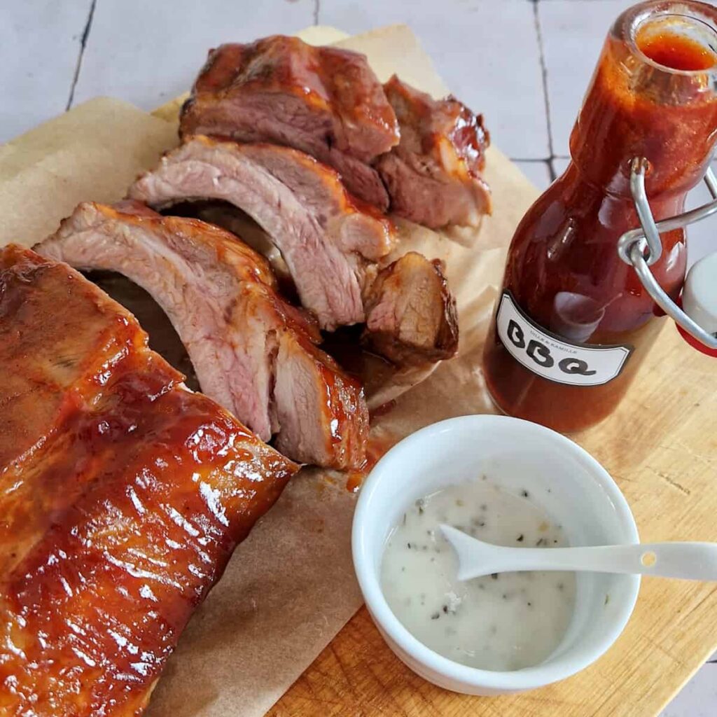 sticky spareribs