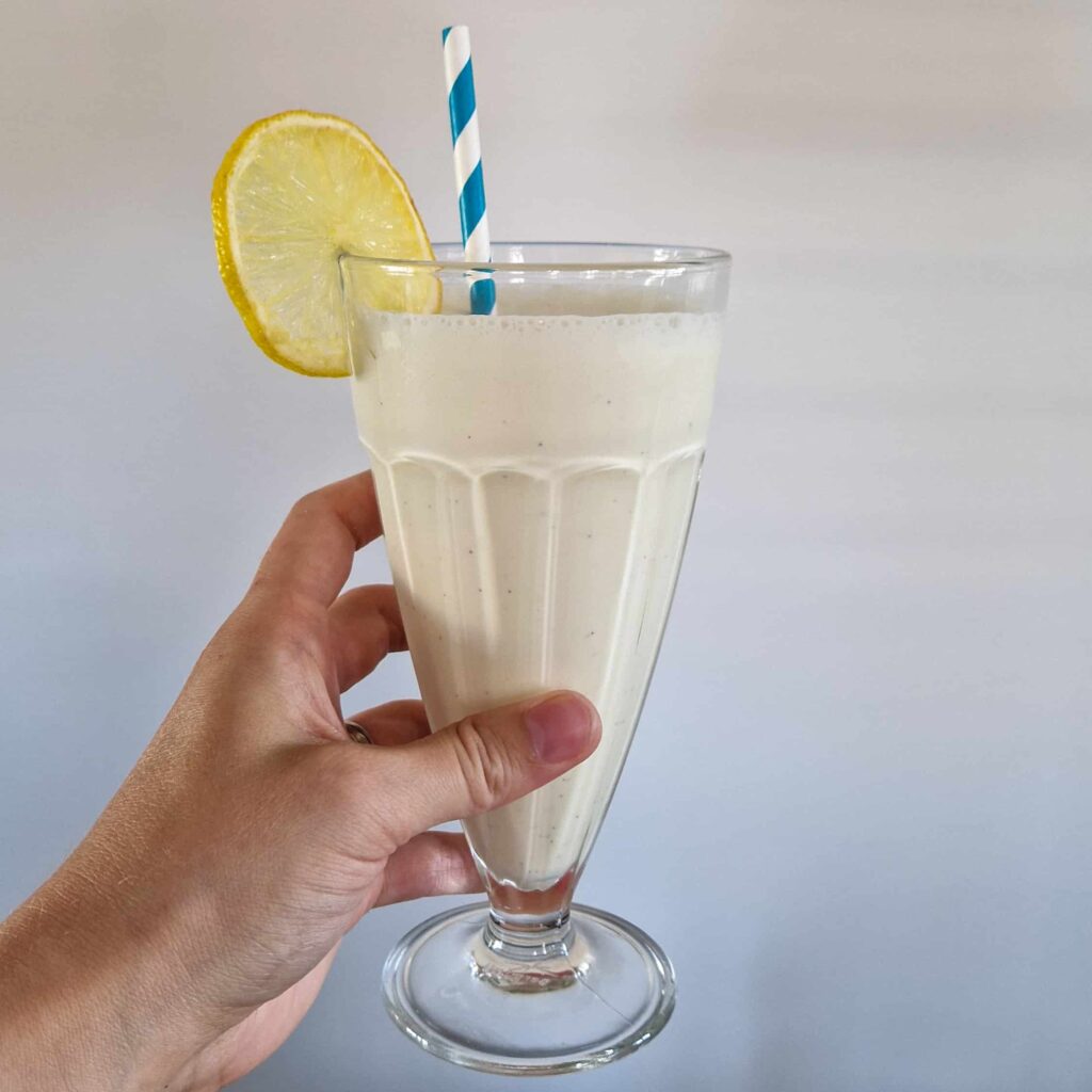 milkshake citroen met gecondenseerde melk