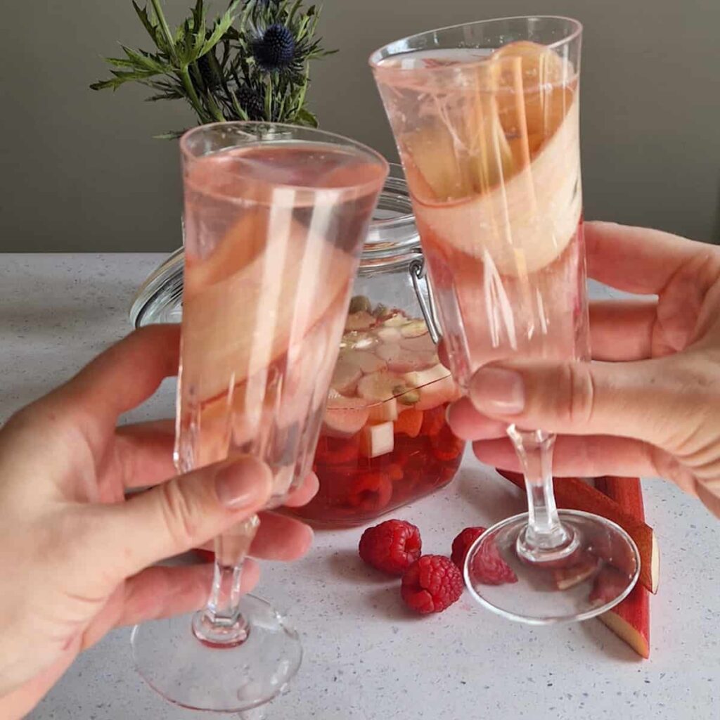 cocktail recept met rabarber