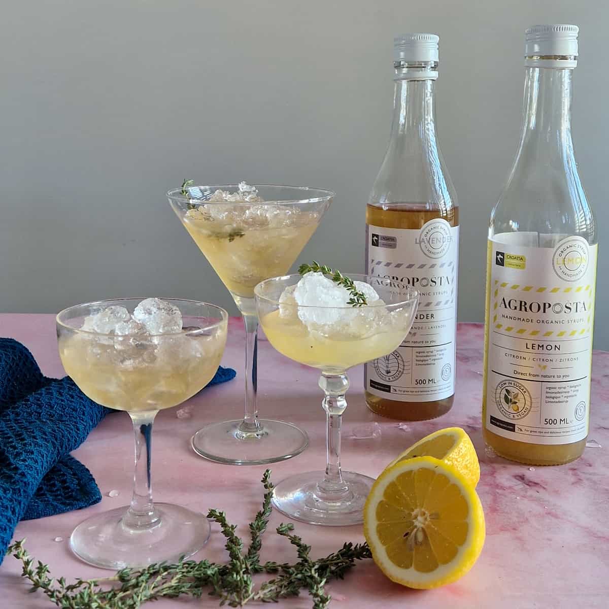 cocktail met lavendel